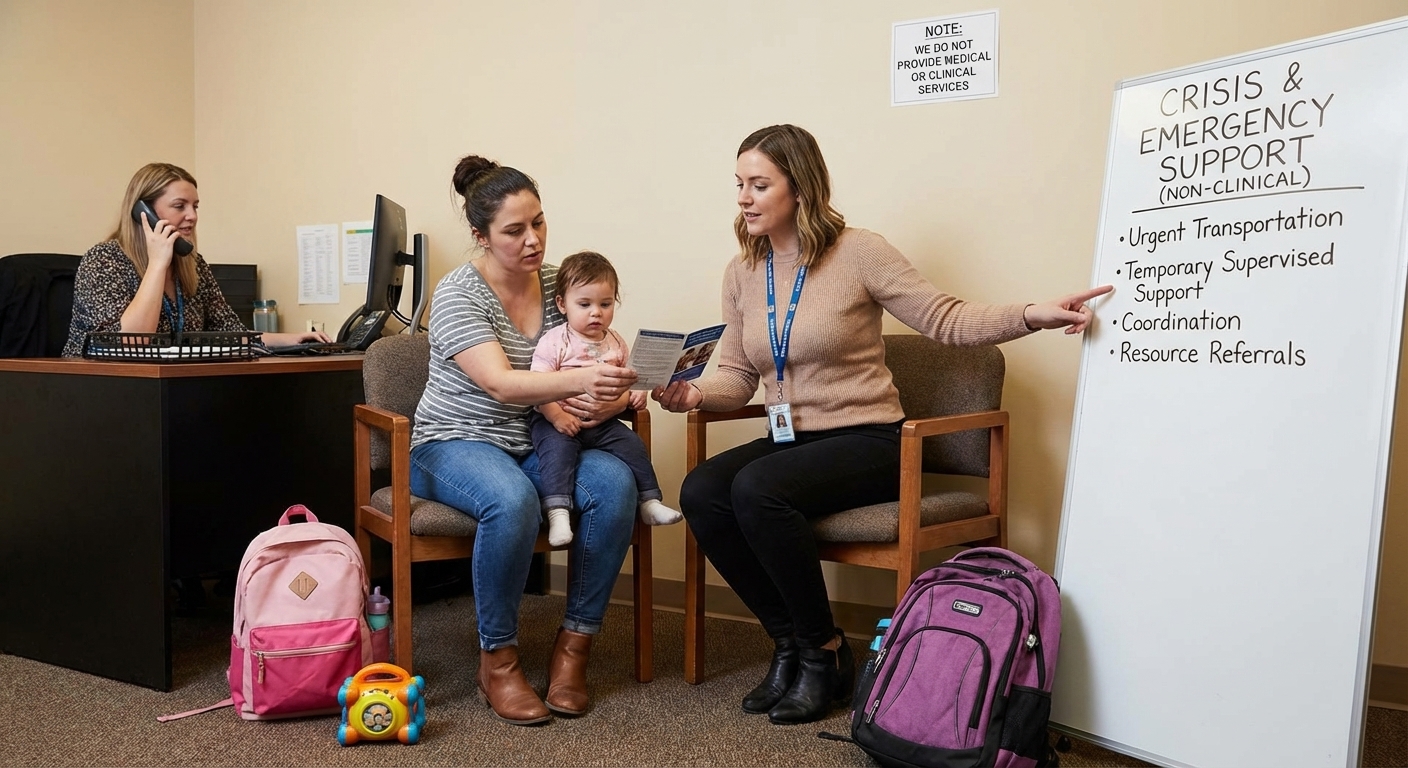 Crisis & Emergency Support (Non-Clinical)