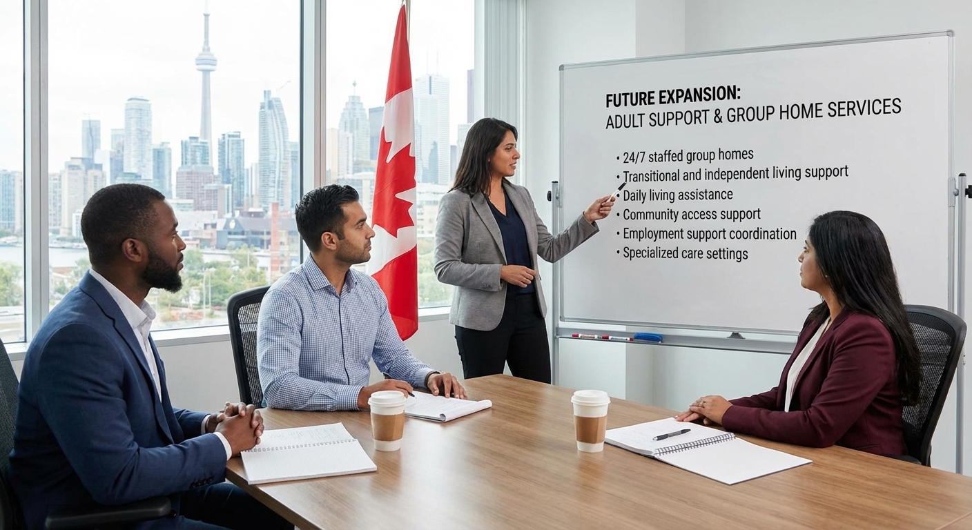 Future Expansion: Adult Support & Group Home Services